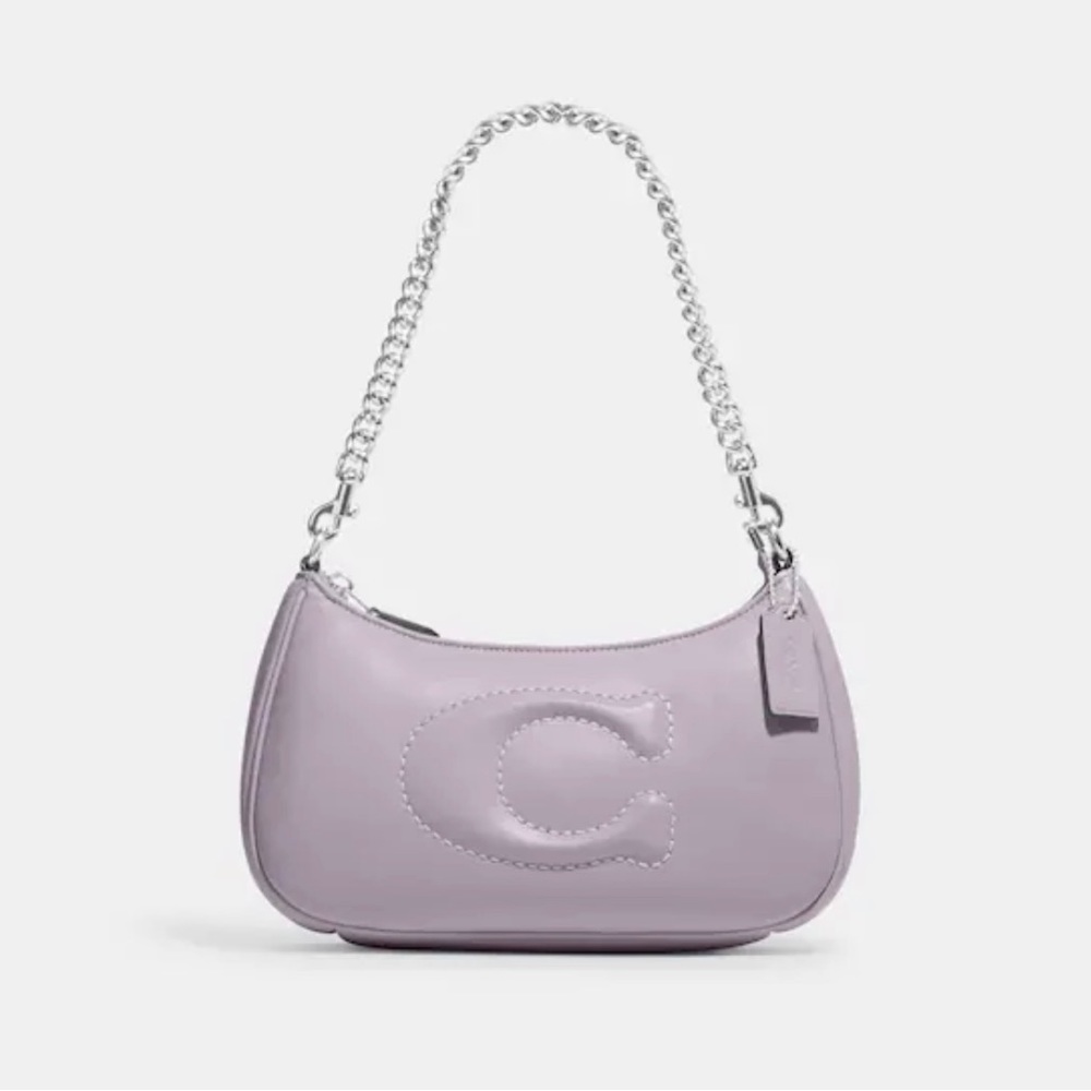 COACH Teri Shoulder Bag with Signature Quilting. Comes with ADJUSTABLE s…